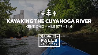 Kayaking the Cuyahoga River through Kent Ohio [upl. by Herstein144]