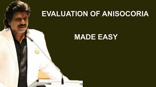 EVALUATION OF ANISOCORIA MADE EASY [upl. by Lumbard]