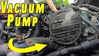 How To Replace or Reseal Brake Vacuum Pump [upl. by Sadowski186]