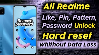 realme phone ka password kaise tode  How To Unlock Pin Without Wipe Data Realme Device  without PC [upl. by Liza]