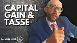 Tutto sul Capital Gain  Avv Mauro Savino [upl. by Reuven]