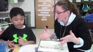 Writing Conference in First Grade [upl. by Dorwin283]