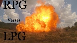 RPG vs LPG  Propane Gas Bottle [upl. by Tarkany]