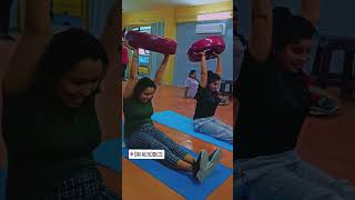 Gym Ball And Tyre WorkoutSM Aerobics zumba gymballtyreworkoutweightloss aerobics exercise [upl. by Lolly334]