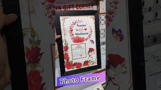 Personalized mdf photo frame printing business  photo frame photoframe photo gift shots viral [upl. by Kearney270]