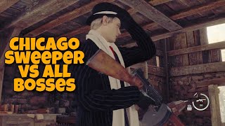 Chicago Typewriter Chicago Sweeper Vs All Bosses  Resident Evil 4 Remake [upl. by Aenneea]