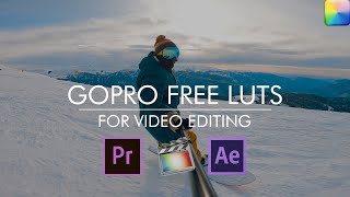 10 FREE GoPro LUTs  Cinematic Luts  GoPro Color Grading  GoPro Color Grading in Premiere Pro [upl. by Yunfei]