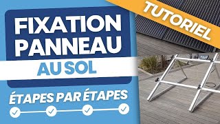 TUTO Comment installer un kit panneau solaire autoconsommation au sol [upl. by Oelc467]