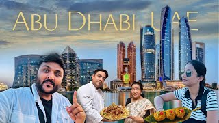 Our first day in Abu Dhabi 🇦🇪  Best hotel amp Famous Singer Asha Bhosle ji Restaurant Review [upl. by Pollard]