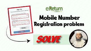 E Return registration problem solve  e return registration [upl. by Hillard]