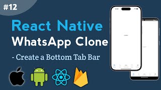 Creating a Bottom Tab Bar in React Native [upl. by Liscomb]