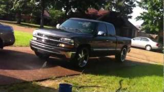 2002 Silverado on 24s [upl. by Caton349]