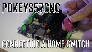 How to Connect and Configure a Home Switch on the PoKeys57CNC Controller  StepbyStep Guide [upl. by Anaila]