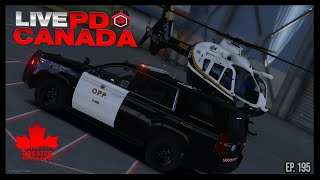 FiveM LivePD Canada Greater Ontario Roleplay  OPP Traffic Enforcement On Hwy 11 Nabs Speeder gta [upl. by Red]