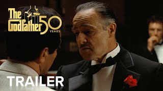 THE GODFATHER  50th Anniversary Trailer  Paramount Movies [upl. by Irrek]