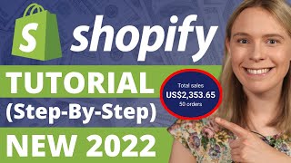 Best Shopify Tutorial and Ultimate Step by Step Guide for Beginners to Set up your Shopify store [upl. by Maclean]