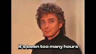 Barry Manilow  The Old Songs lyrics [upl. by Osrick]