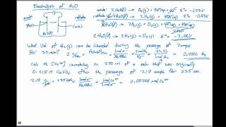 2095 Calculating Concentration in Electrolysis [upl. by Weyermann]