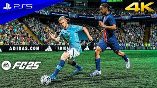 FC 25 ONLINE GAMEPLAY MANCHESTER CITY VS PSG 81 WIN [upl. by Anisor217]