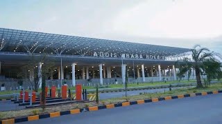 Bole International Airport Addis Ababa is the Best Airport in Africa ቦሌ አውሮፕላን ማረፊያ ኢትዮጵያ Finfinne [upl. by Oralle]