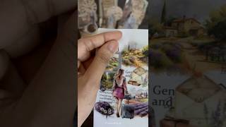 Lavender traveller asmr journaling journal asmrvideo vintagejournal [upl. by Juieta]