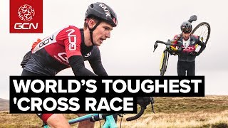 Racing The Worlds Toughest CycloCross Race  GCN Presenter Challenge [upl. by Steere]