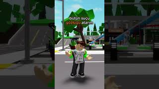 Gözlüğe Kötü Davranan Üvey Abi 😢😢 roblox brookhaven [upl. by Gelya]