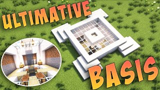 ULTIMATIVE BASE in MINECRAFT bauen TUTORIAL BASE 4 Teil 1 [upl. by Korney]