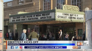 Ebertfest kicks off at the Virginia Theatre [upl. by Riada648]