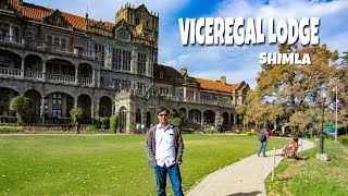 Shimla Viceregal Lodge  Shimla tourist places  President House  Rastrapati Niwas in Shimla [upl. by Onimixam]