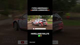 Havelland rallye 2024  🔥Stig Andervang🔥 and 😎Aaron Jungnickel😎 rallymoments rally rallycar [upl. by Burny]