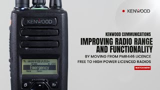 Improve radio range amp functionality by moving from PMR446 licence free to high power licenced radios [upl. by Ahseel]