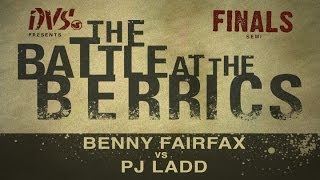 Benny Fairfax Vs PJ Ladd BATB1  Finals [upl. by Reedy]