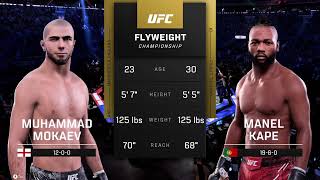 Muhammad Mokaev VS Manel Kape  UFC 5  Full Fight [upl. by Lopez]