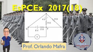 QUESTÃO DE CIRCUITO  ESPCEX 201718 [upl. by Kimon]