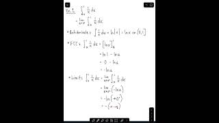 Improper Integrals  Intervals Containing Infinite Discontinuities [upl. by Josepha576]