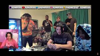 Saleenerz Reacts to Adin Ross amp Tory Lanez Freestyle on Stream [upl. by Anait766]