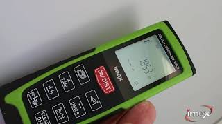 iMEX Bullseye 30 and 80 Laser Distance Measurer [upl. by Deina]