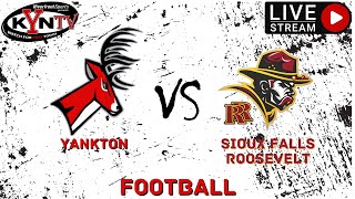 Yankton Bucks Football vs Sioux Falls Roosevelt [upl. by Rehctaht]