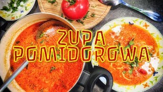 Zupa pomidorowa 🍅🍅  BŁYSKAWICZNY PRZEPIS [upl. by Gereron]