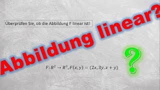 Abbildung auf Linearität überprüfen [upl. by Emily]