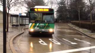 RideOn  1999 Orion V CNG 5804  Twinbrook Orange Sign [upl. by Goldfarb330]