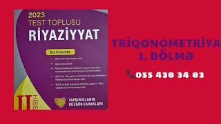 Triqonometriya  Bucağın radian və dərəcə ölçüsü [upl. by Nyladnarb340]