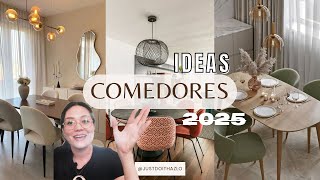 Ideas de Comedores Tendencia 2025 [upl. by Lesslie]