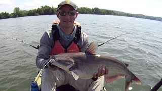 Trolling for Catfish in an Old Creek Channel [upl. by Teplitz]