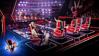 ONE HOUR of Extraordinary 4CHAIR TURNS on The Voice [upl. by Eked]