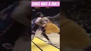 Was shaq a bullynba shaquilleoneal nbashorts nbafight heated sports nba [upl. by Pansy]