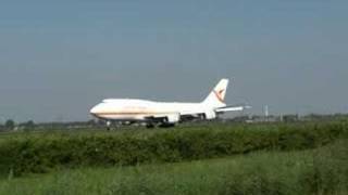 Surinam Airways Boeing 747306 Landing at AMS [upl. by Avla]