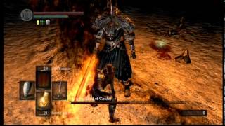 Dark Souls Lvl 1 Gwyn Boss Parrying Only [upl. by Stevens]