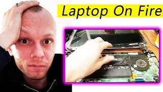 Plug The Wrong LCD Screen Into Laptop [upl. by Pulchia]